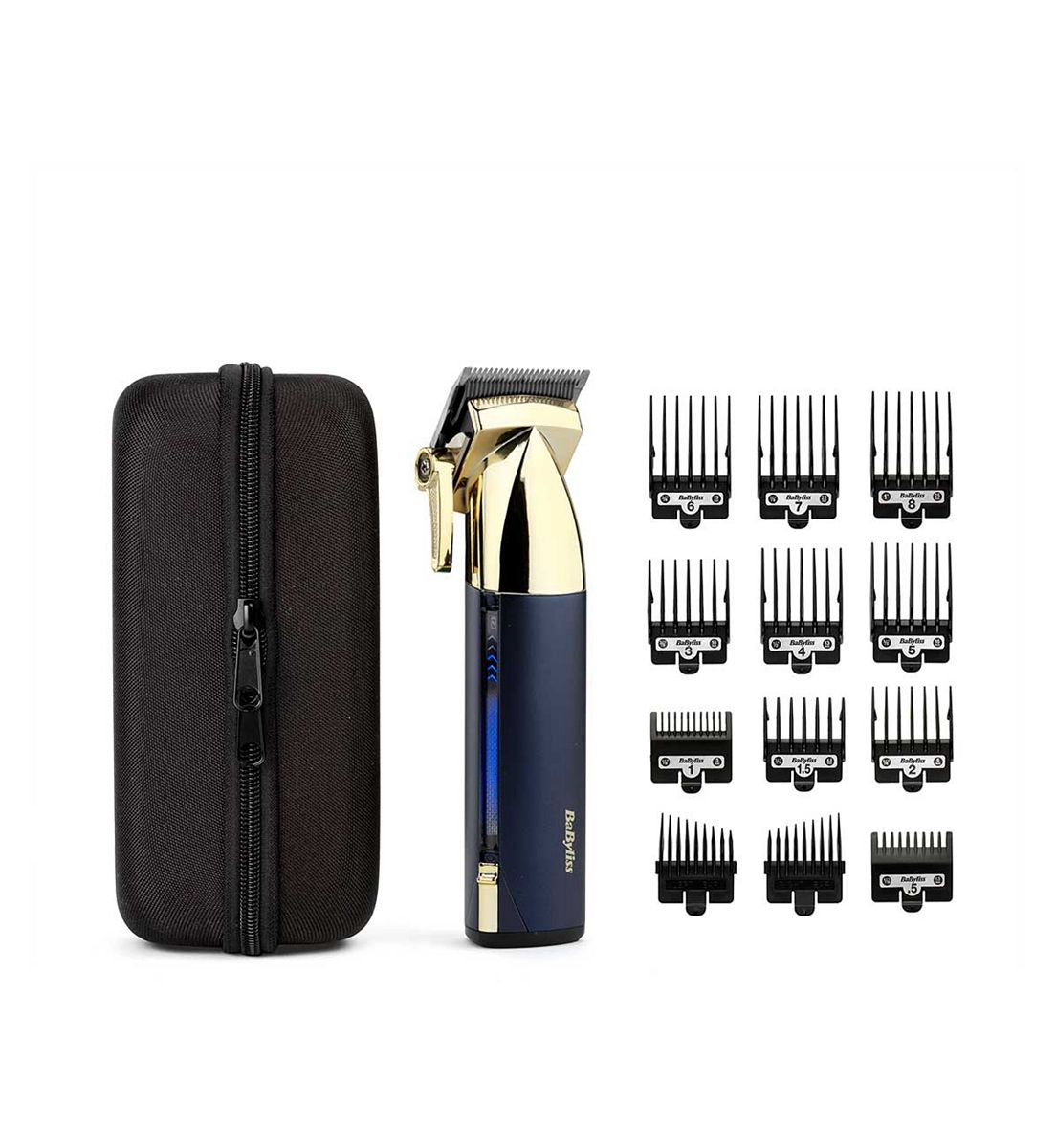 Babyliss Super-X Metal Series Cordless Hair Clipper - Gold/navy