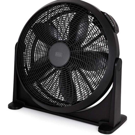 Black & Decker 20" High Velocity Air Circulator Cooling Floor Fan