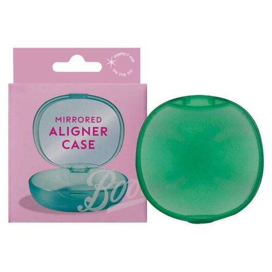 Boots Aligner And Retainer Case With Mirror
