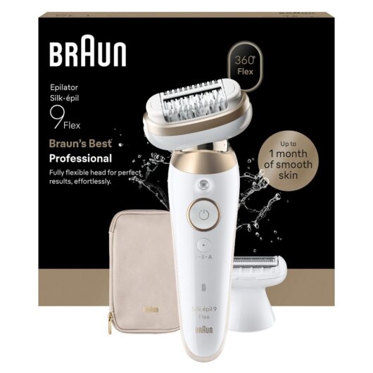 Braun Silk-Épil 9 Flex Epilator For Easy Hair Removal 9-041 3D