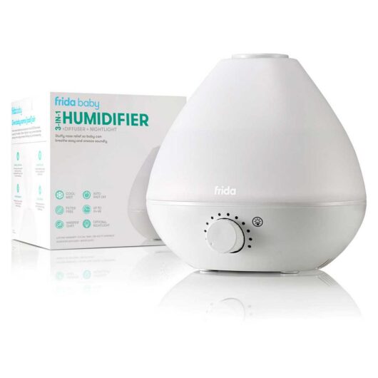 Fridababy 3-In-1 Humidifier With Diffuser And Nightlight