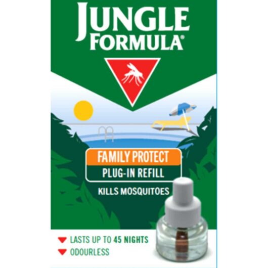 Jungle Formula Family Protect Mosquito Repellent Plug-In Refill 35ml