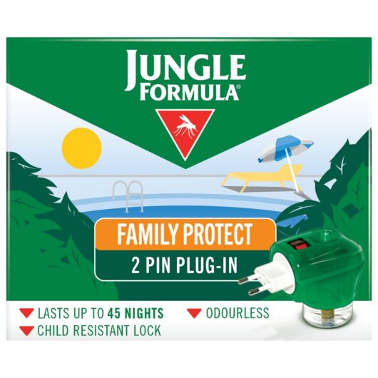Jungle Formula Family Protect Plug-In Mosquito Repellent, 35ml