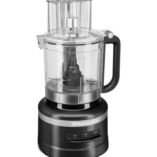 KitchenAid 3.1L Food Processor Matte Black