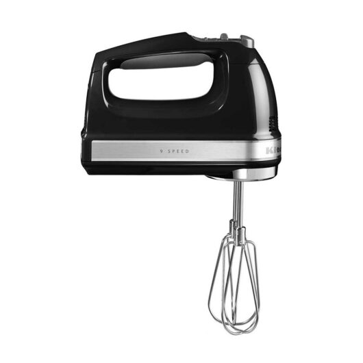 KitchenAid 9 Speed Hand Mixer Onyx Black