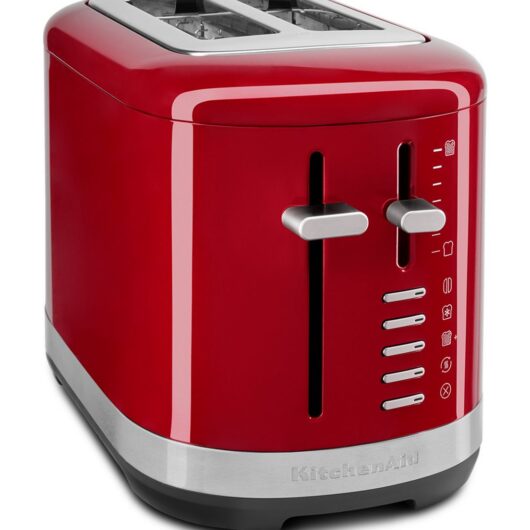 KitchenAid Manual Control 2 Slice Toaster Empire Red