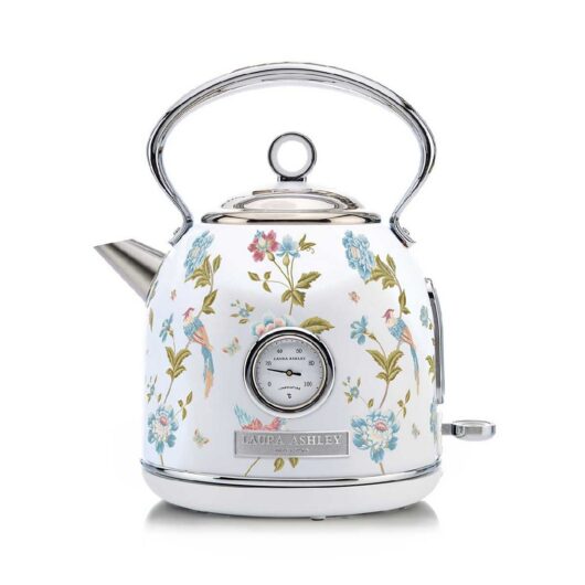 Laura Ashley 1.7L Dome Kettle Elveden White