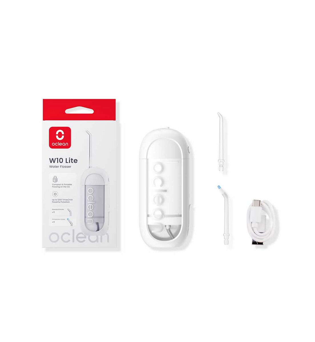 Oclean W10 Lite Water Flosser White