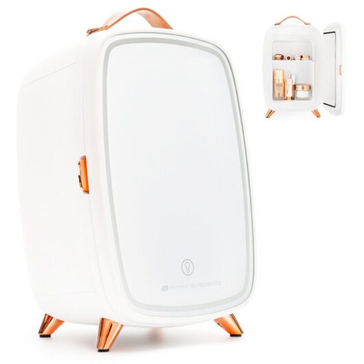 RIO 6L Beauty Skincare Fridge With Mirror