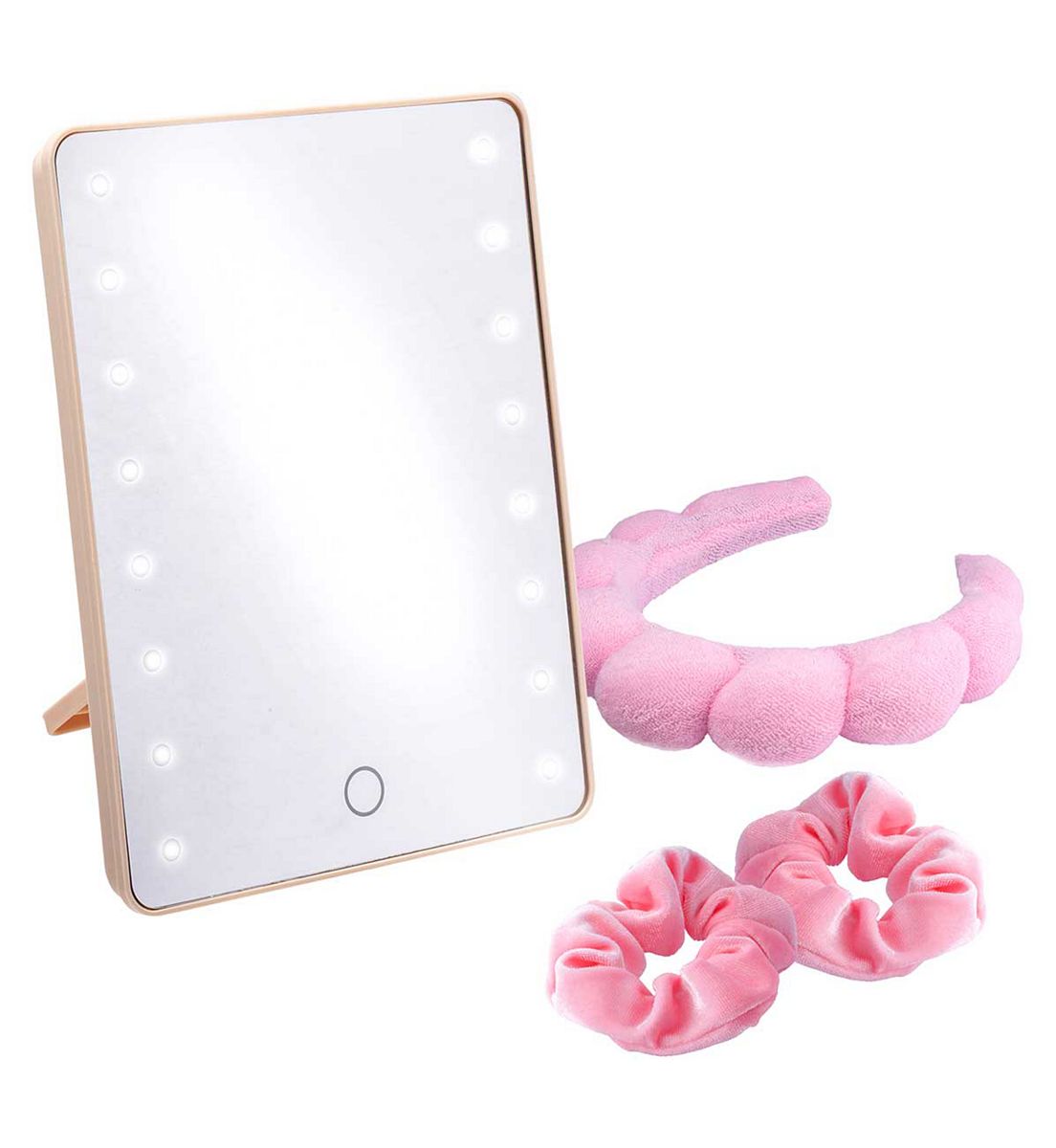 Sensio Led Mirror & Hair Accessory Gift Set