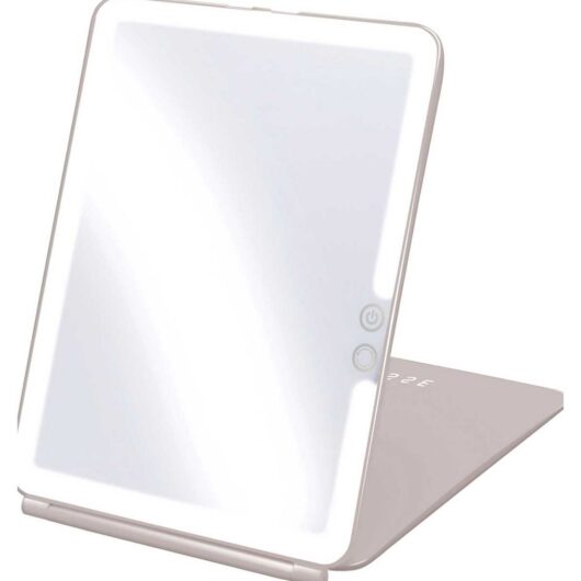 Sensse Warm Grey Led Glow Up Mirror