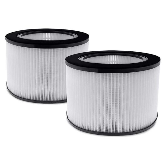 Silentnight Home Electricals Airmax 800 Air Purifier Replacement Hepa Filter - 2 Pack