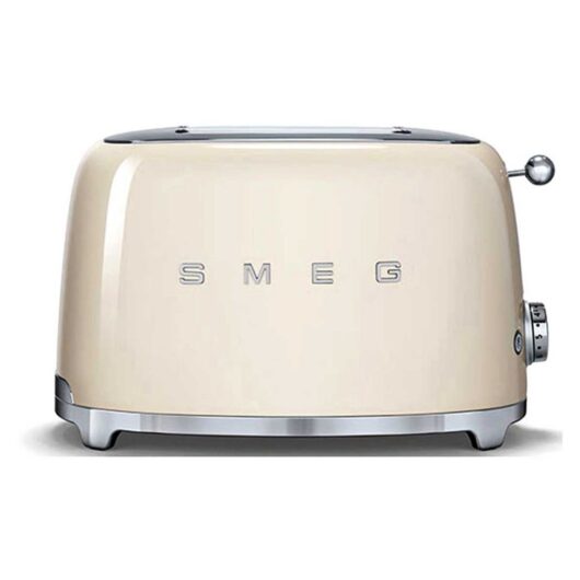 Smeg 2 Slice Toaster Cream