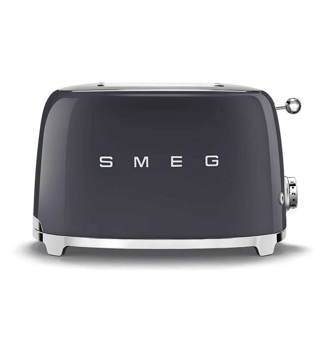 Smeg 2 Slice Toaster Slate Grey