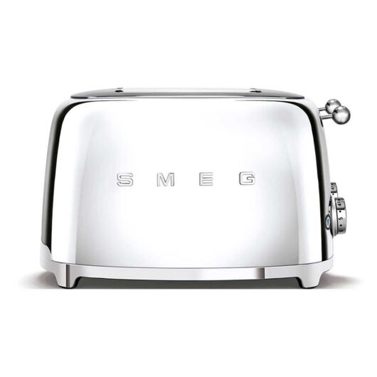 Smeg 4 Slice Toaster Chrome