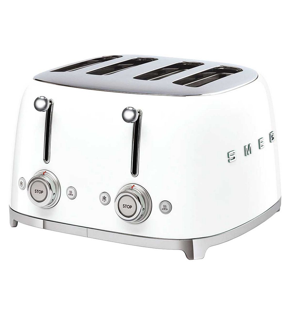 Smeg 4 Slice Toaster White