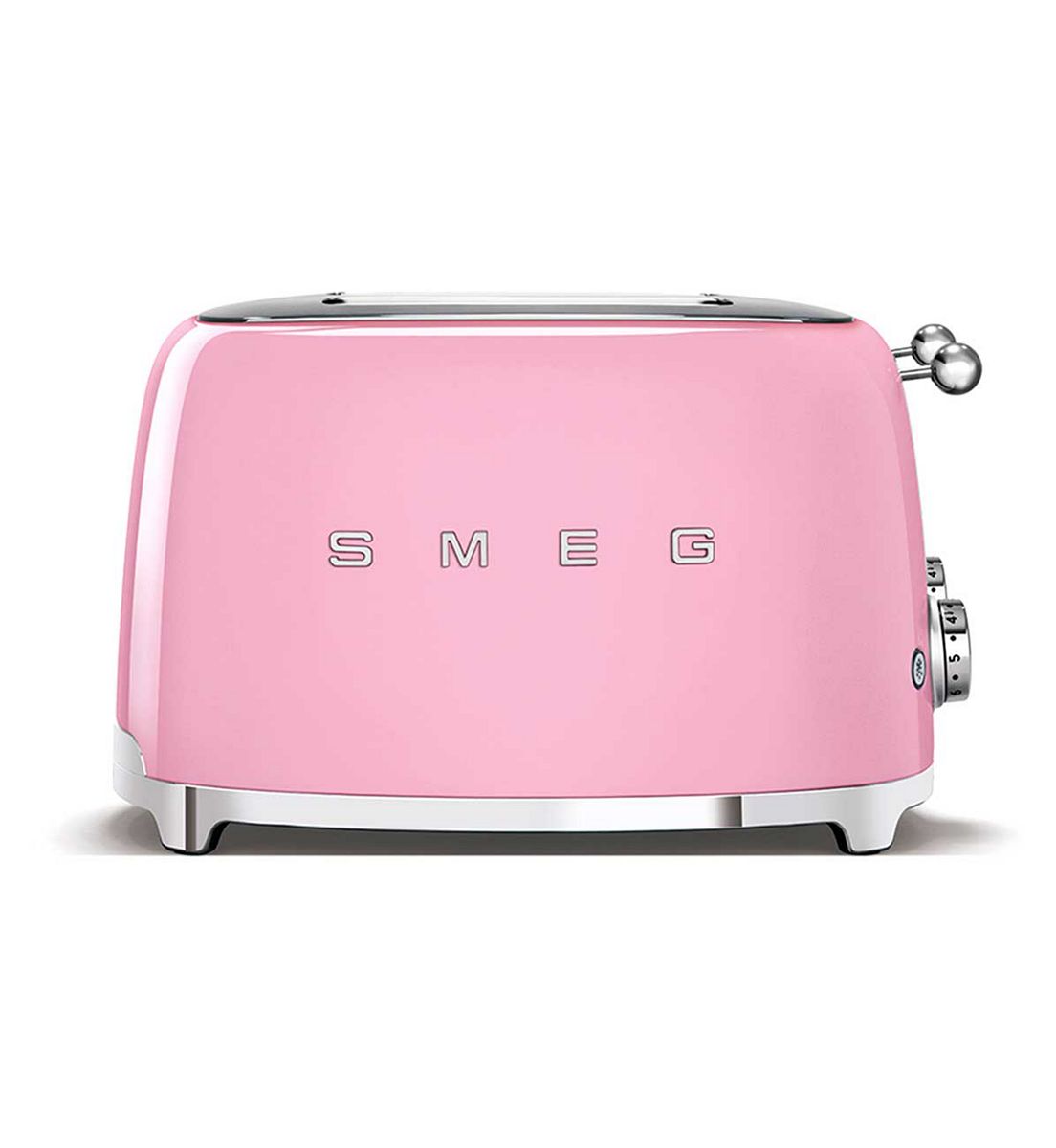 Smeg 50S 4 By Slice Toaster Pink