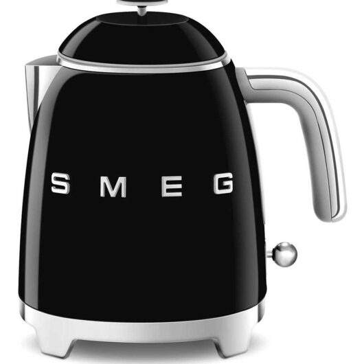 Smeg 50's Style Mini Kettle Black