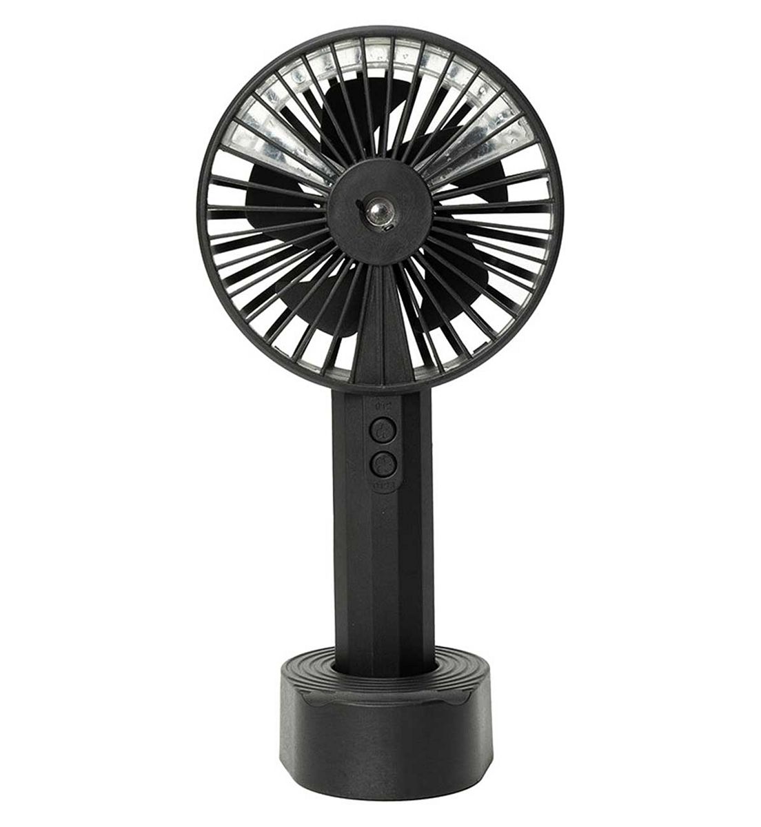 The Source Becool Portable Mist Fan Trendy Design With Usb-C Charging Black