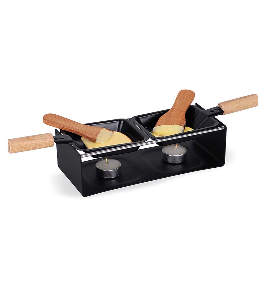 The Source Treat Factory Raclette Party Set Delightfully Fun Non-Stick Design