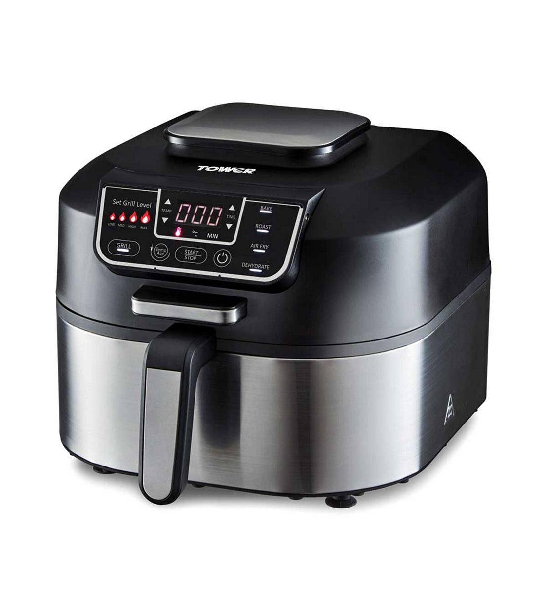Tower 5 In 1 Smokeless Grill 5.6 Litre Black
