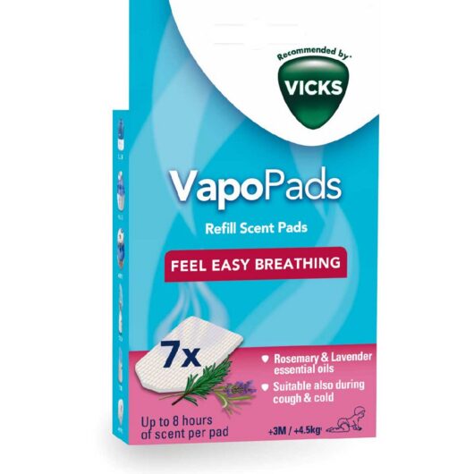 Vicks Vapopads Refill Scent Pads - Rosemary & Lavender X 7