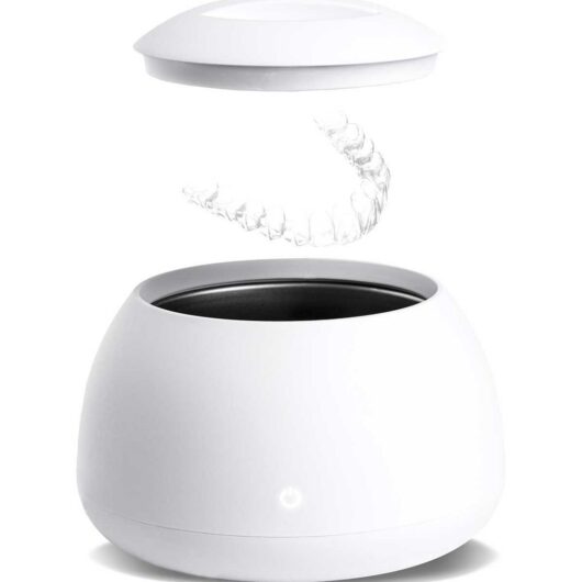 Zima Dental Pod Ultrasonic Cleaner - Retainer Cleaner, Denture Invisalign Night Guard Aligner